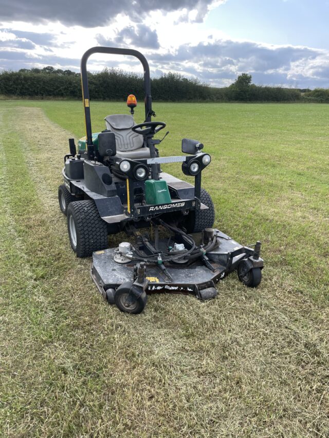 ransome ride on mower