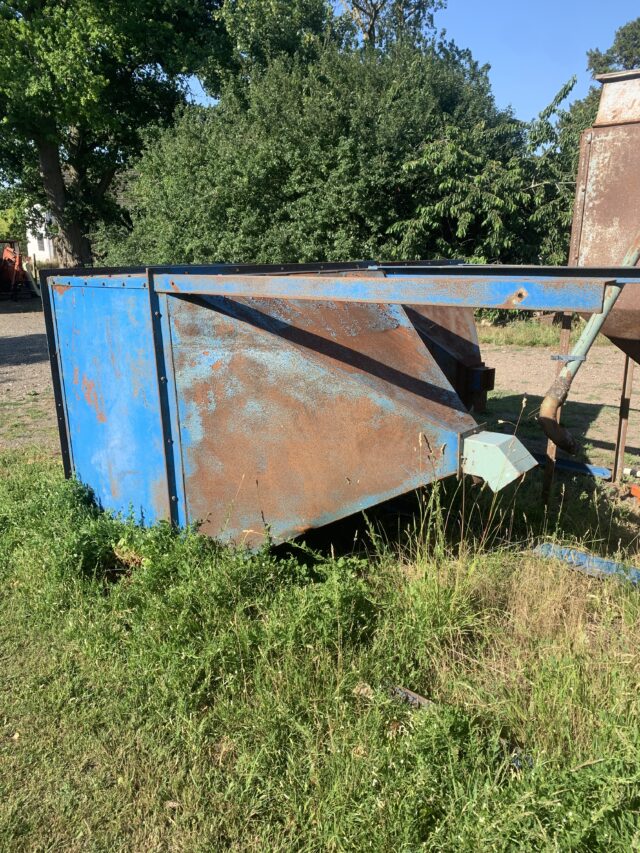 Two feed bins