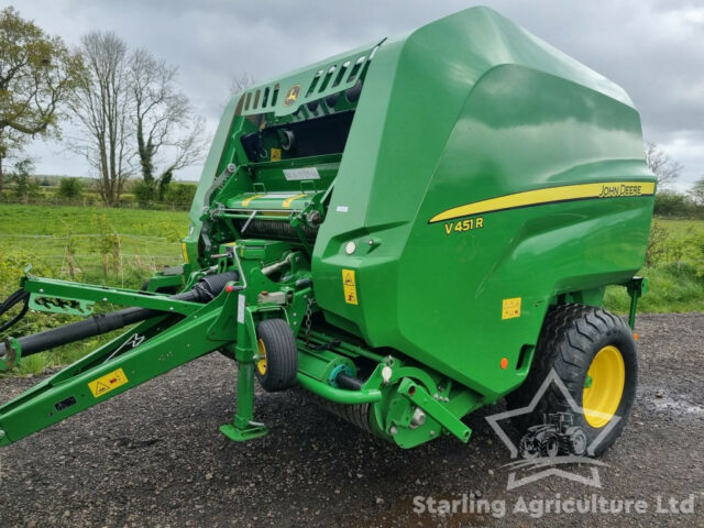 John Deere V451R Round Baler