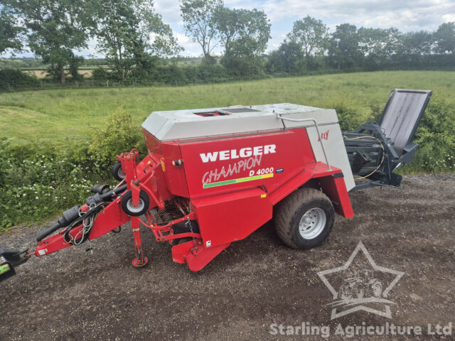 Welger D4000 80×70 Baler