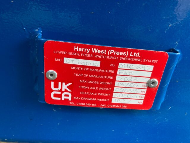 West 10T Grain Trailer