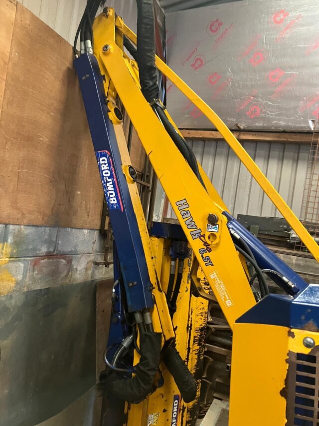 *Due In* Bomford Hawk 6.5T Hedgecutter