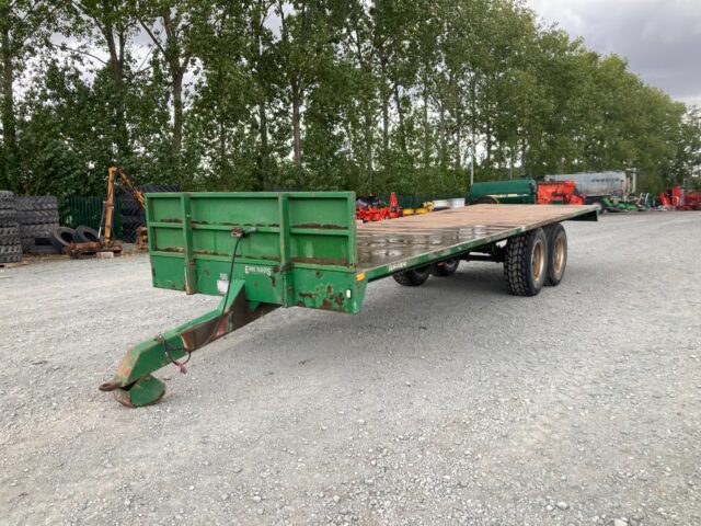 EVANS 28FT BALE TRAILER