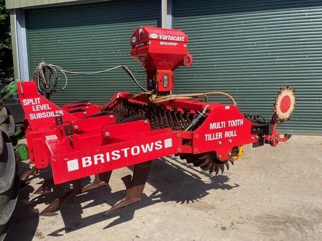 One- 2012  Bristows 3m seeder subsoiler