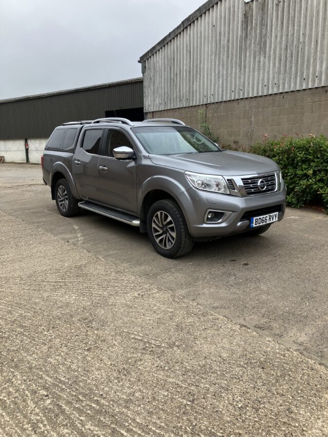 Nissan Navara Double cab pick up truck.