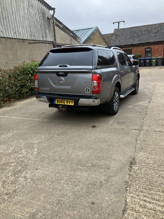 Nissan Navara Double cab pick up truck.