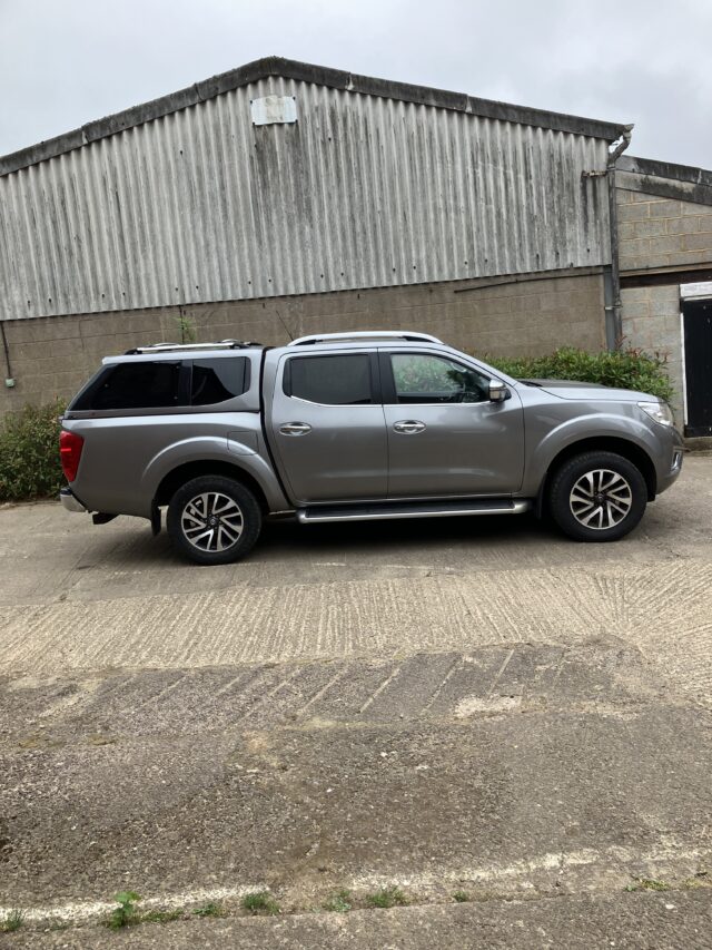 Nissan Navara Double cab pick up truck.