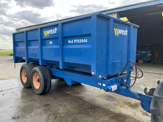 Harry West 10ton grain trailer