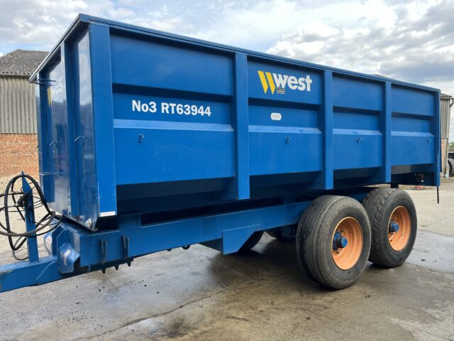 Harry West 10ton grain trailer