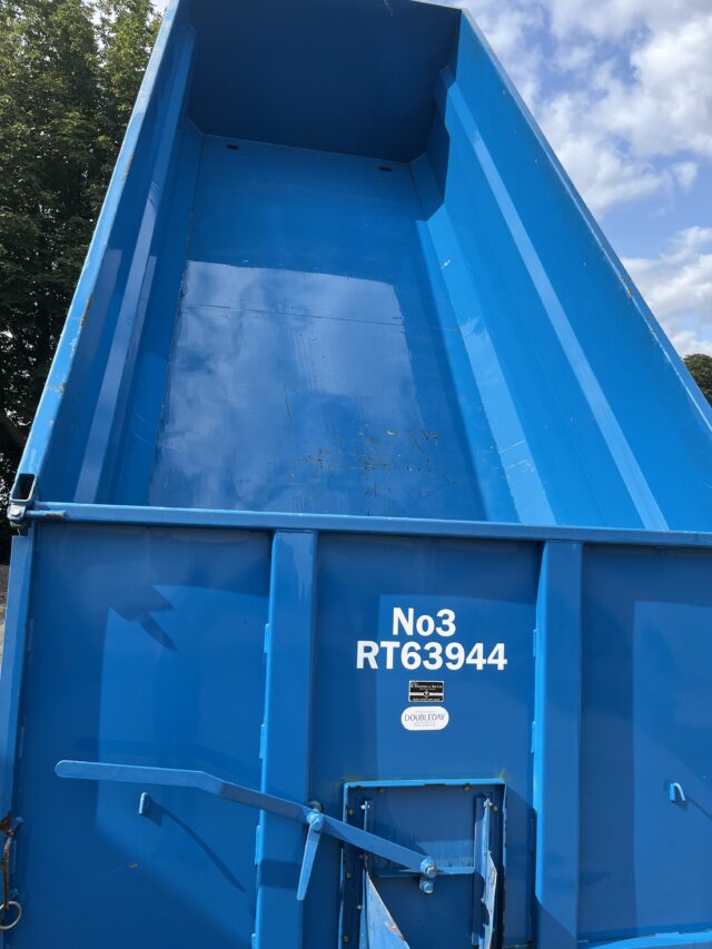 Harry West 10ton grain trailer