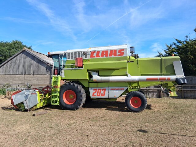 Claas Mega 203 combine