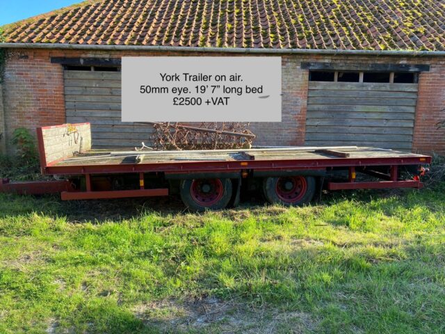 York 19 foot trailer