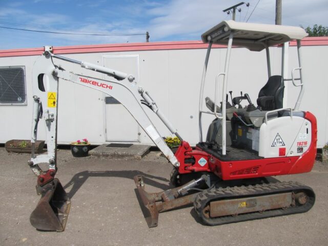 Takeuchi TB216 Mini Digger