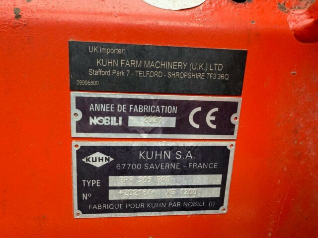 TJ000821 2021 KUHN BPR305 PRO TOPPER