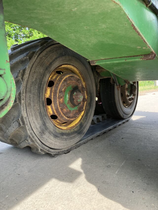 GT Bunning 14t tracked dump trailer