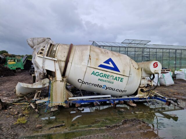 Hymix 4m3 Concrete Mixer PTO powered