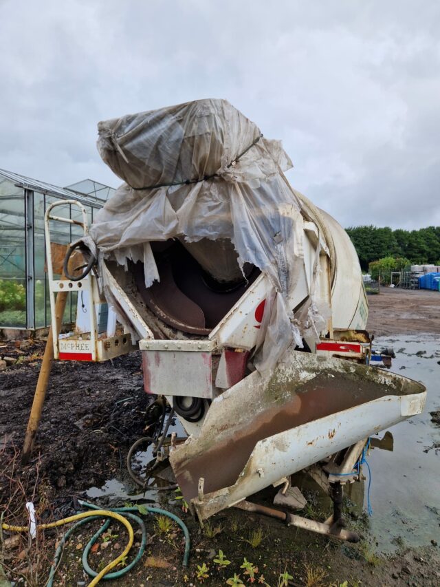 Hymix 4m3 Concrete Mixer PTO powered