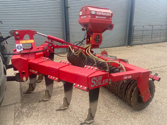 One- 2011 Heva 3.5m Subsoiler