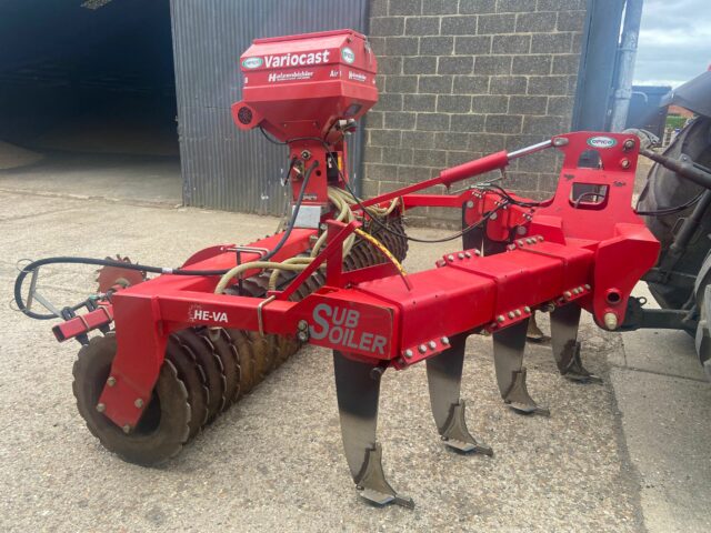 One- 2011 Heva 3.5m Subsoiler