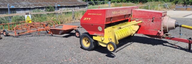 New Holland Baler with browns flat 8