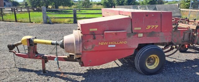 New Holland Baler with browns flat 8