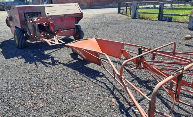 New Holland Baler with browns flat 8