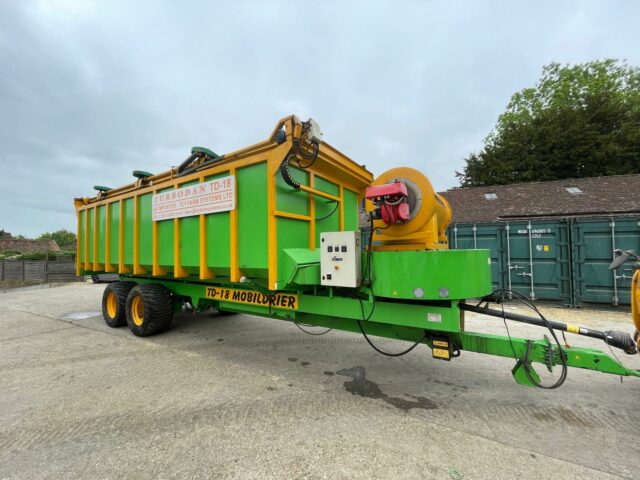 One- 2009 Turbo Dan TD18 Trailer drier