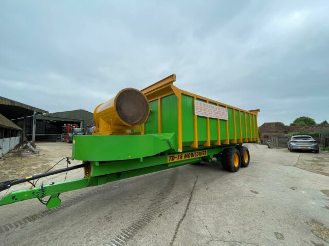 One- 2009 Turbo Dan TD18 Trailer drier