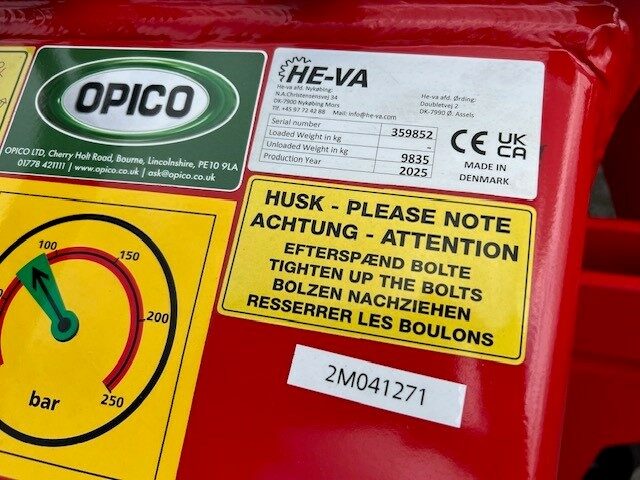 2M041271 HEVA 12.3M KING ROLLERS