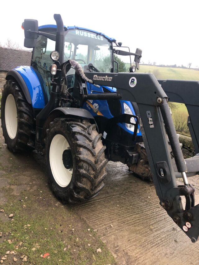 *DUE AUGUST* NEW HOLLAND T5.120 ELECTRO COMMAND & QUICKE Q41 LOADER