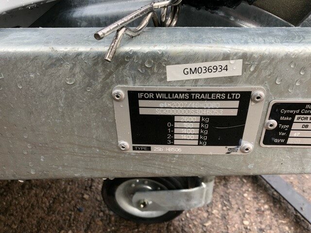 GM036934 IFOR WILLIAMS HB06R HORSEBOX