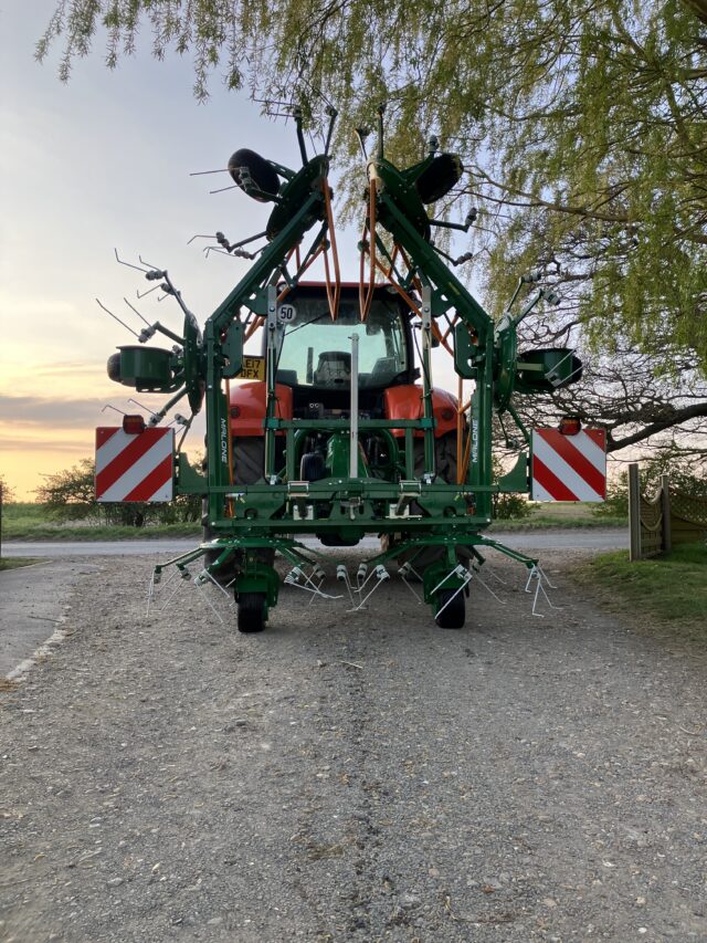 New Malone Tedd-Air 840 tedder