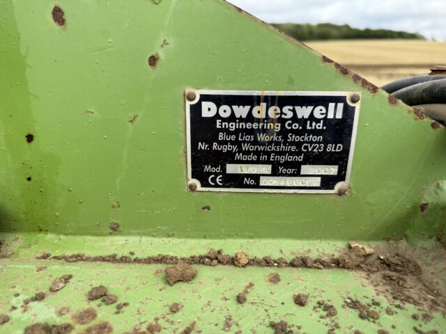 Dowdeswel 170 7+1+1 9F plough