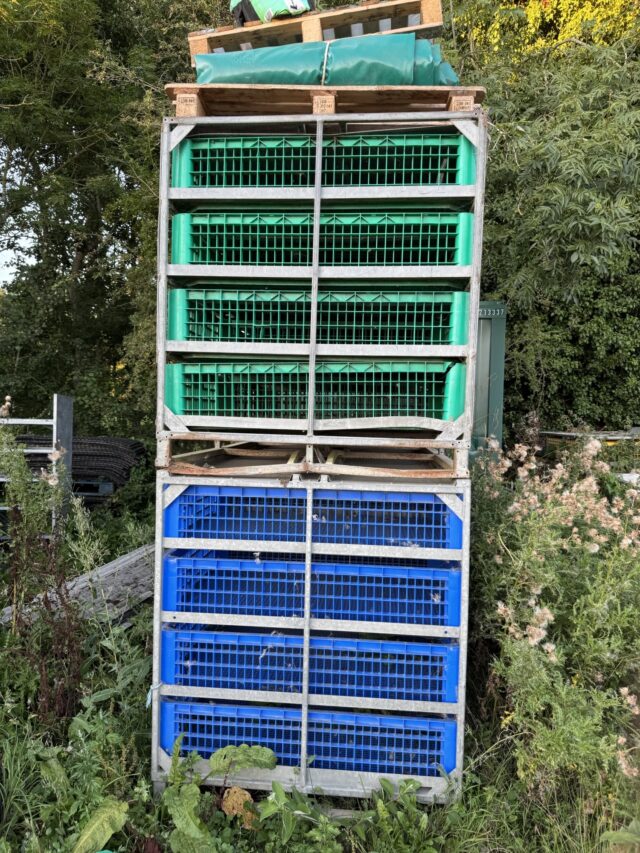 Chicken catching crates