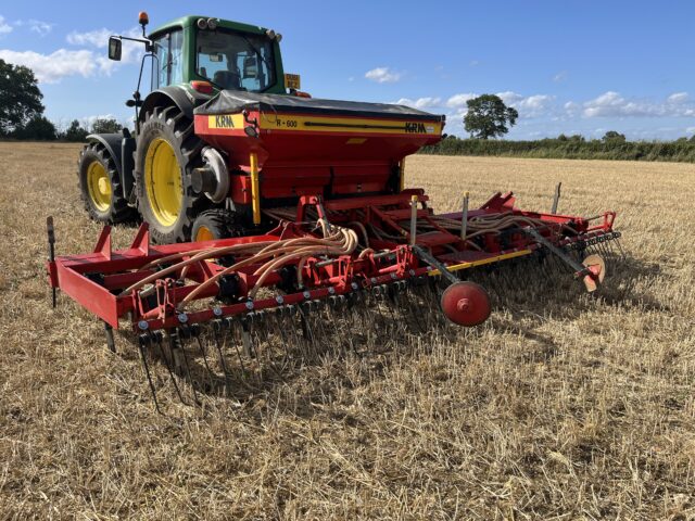 6m KRM / weaving sabre tine drill