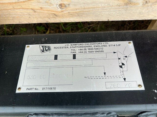 HM68134A JCB PIN & CONE HEADSTOCK & TINE