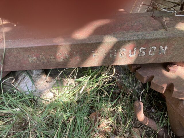 Vintage MASSEY FERGUSON Grader