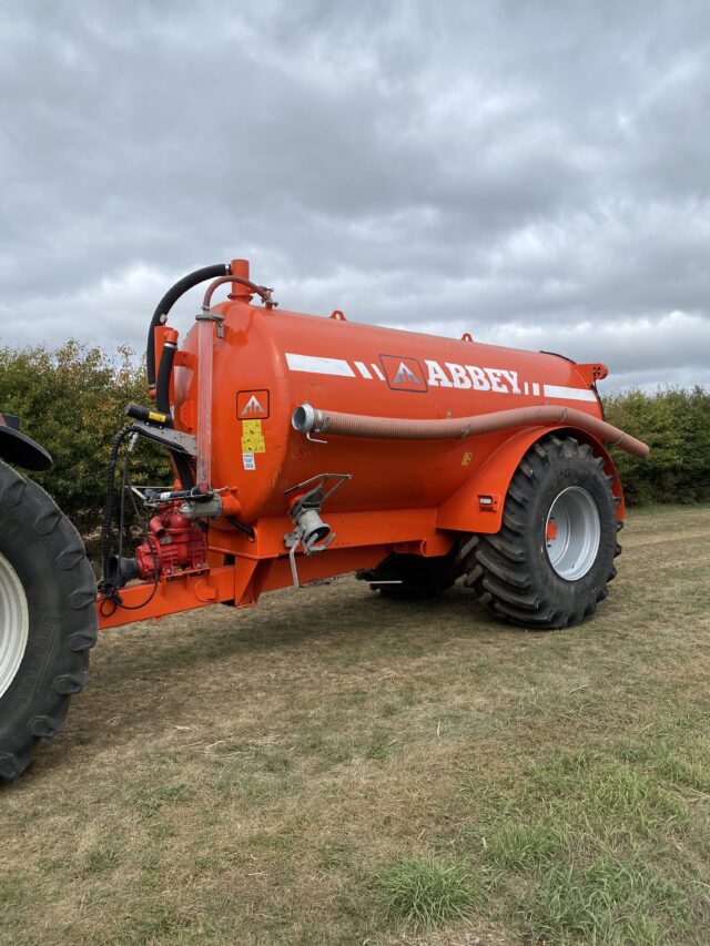 Abbey 2500R Premium Plus slurry tanker