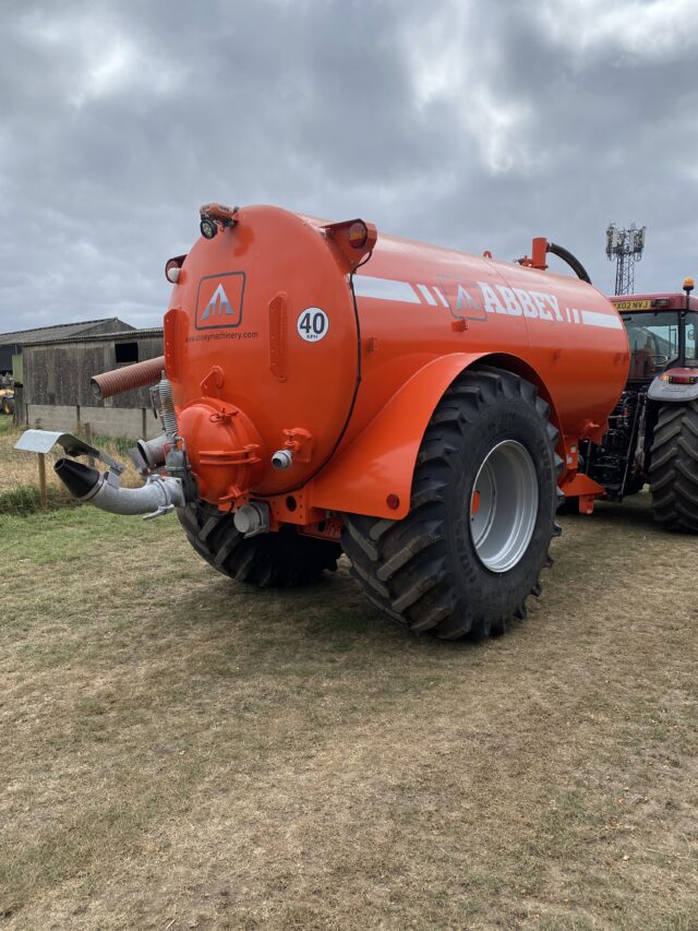 Abbey 2500R Premium Plus slurry tanker