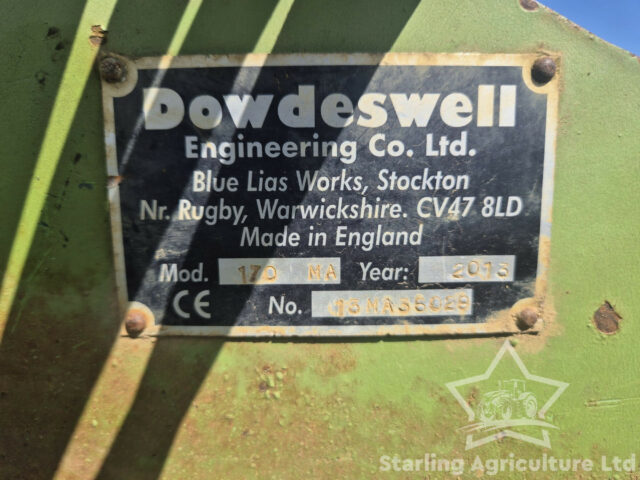 Dowdeswell MA 170 7+1+1 Plough