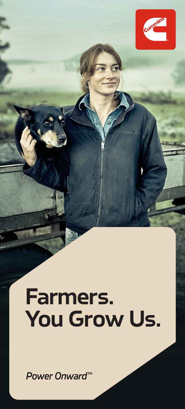 Cummins - Farmers, you grow us