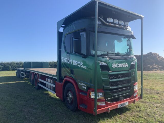 Scania R450 Rigid & Trailer