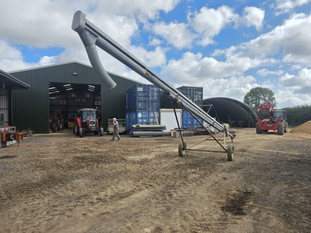 6inch x42 ft Grain auger on wheels