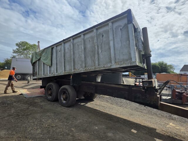 17 tonne Aluminium Grain trailer