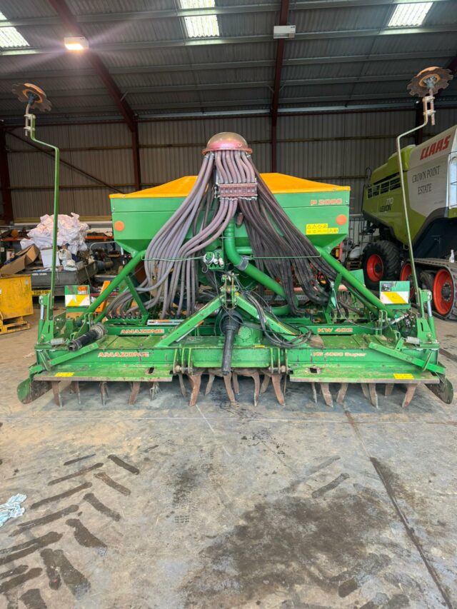 Amazon 4-meter Power Harrow Drill