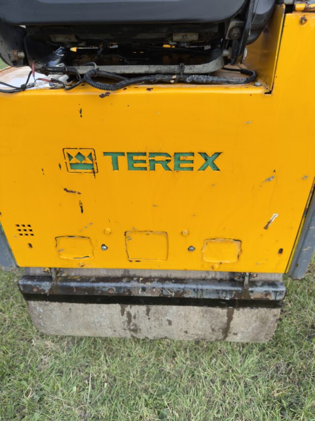 Terex tv800 double drum vibrating roller