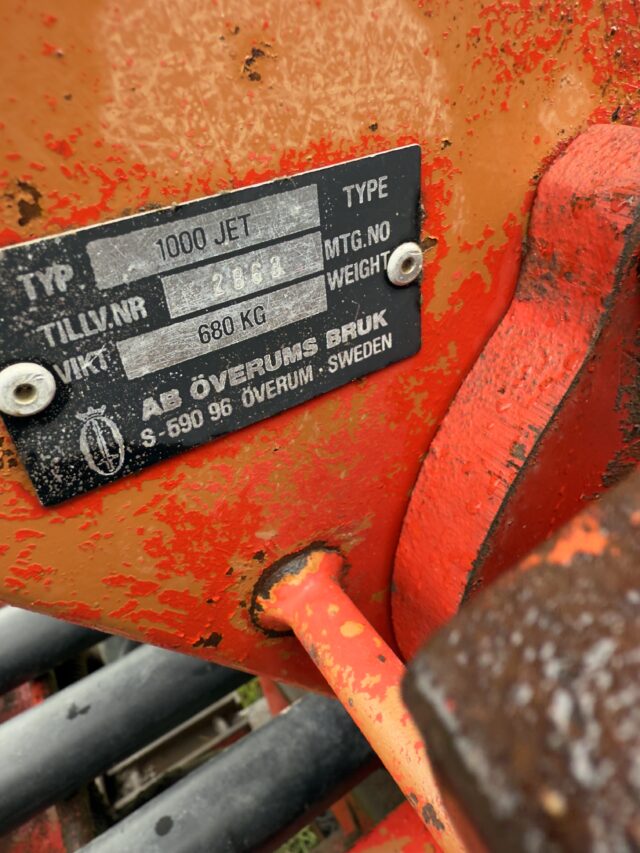 Overums jet1000 spreader