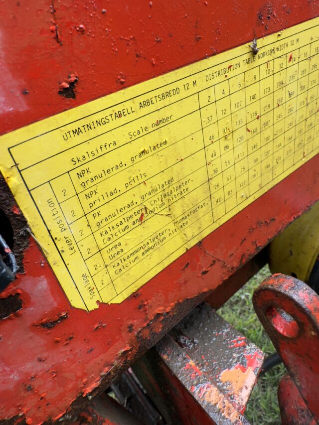 Overums jet1000 spreader