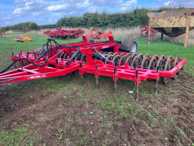 One- Used Farm Force 6m double press