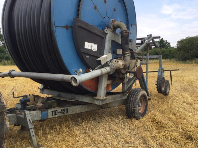 Brigg 110 irrigator reel